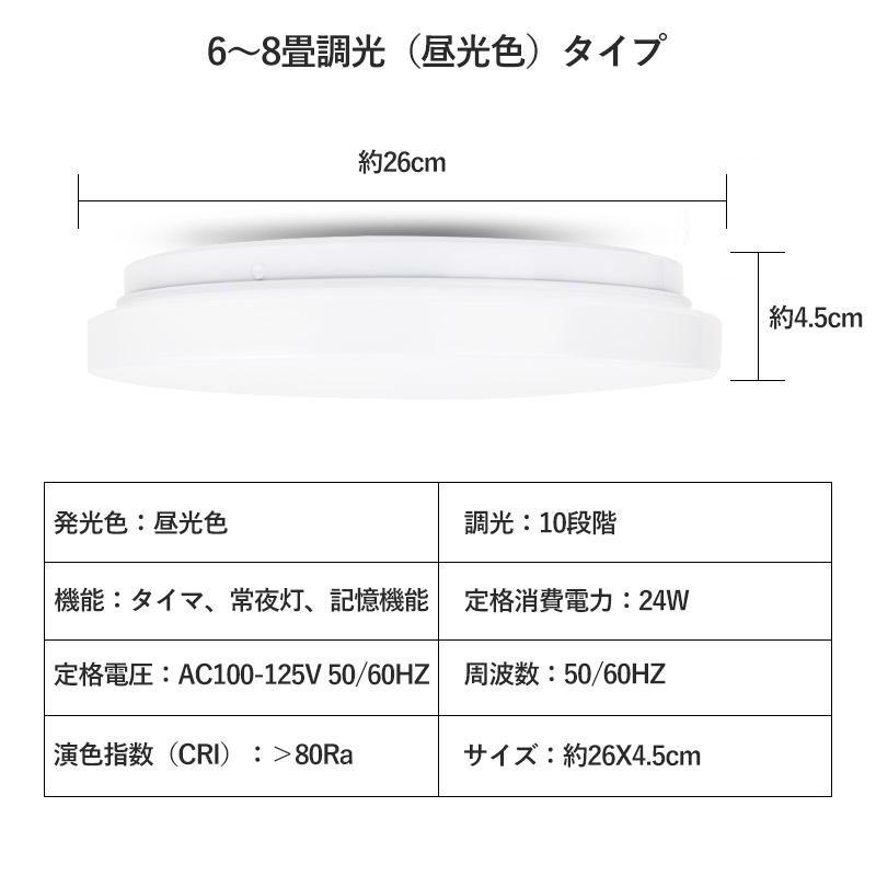 シーリングライト led 照明器具 6畳 8畳 10畳 調光調色 常夜灯 タイマ led照明 薄型 おしゃれ 工事不要 丸型 和室 洋室 天井 寝室 子供部屋 省エネ | ブランド登録なし | 12