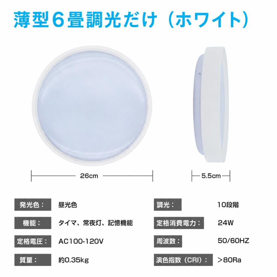 シーリングライト led 照明器具 4.5畳 6畳 8畳 10畳 調光調色 常夜灯