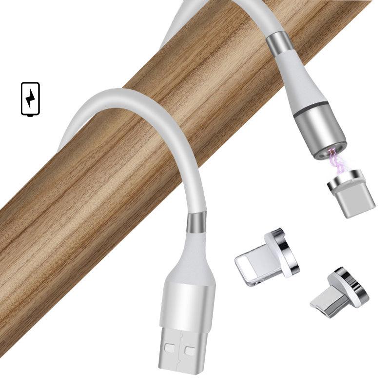 マグネット充電ケーブル iPhone Type-C Micro USB 高速充電 磁石 防塵