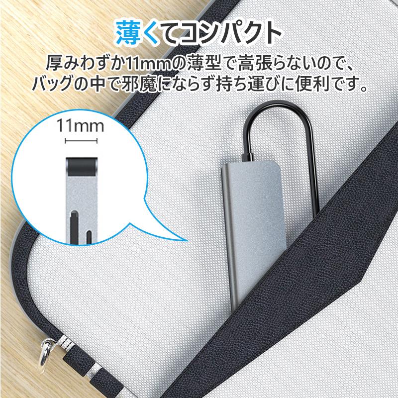 USB Type-C ハブ 6in1 SDカードリーダー HDMI ポート 4K PD対応 USB 3.0 USB-C タイプC Macbook Android iPad ノートパソコン 高速転送 音楽 写真｜teruyukimall｜17