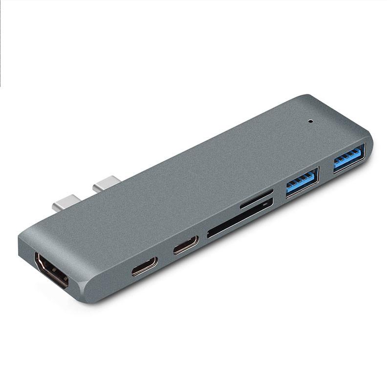 Type-C ハブ 7in1 USB C ハブ HDMI 4K高画質 PD急速充電 Thunderbolt 3 40Gbps USB3.0ポート USB-C 変換アダプタ Micro SD/SDカードリーダー｜teruyukimall｜11