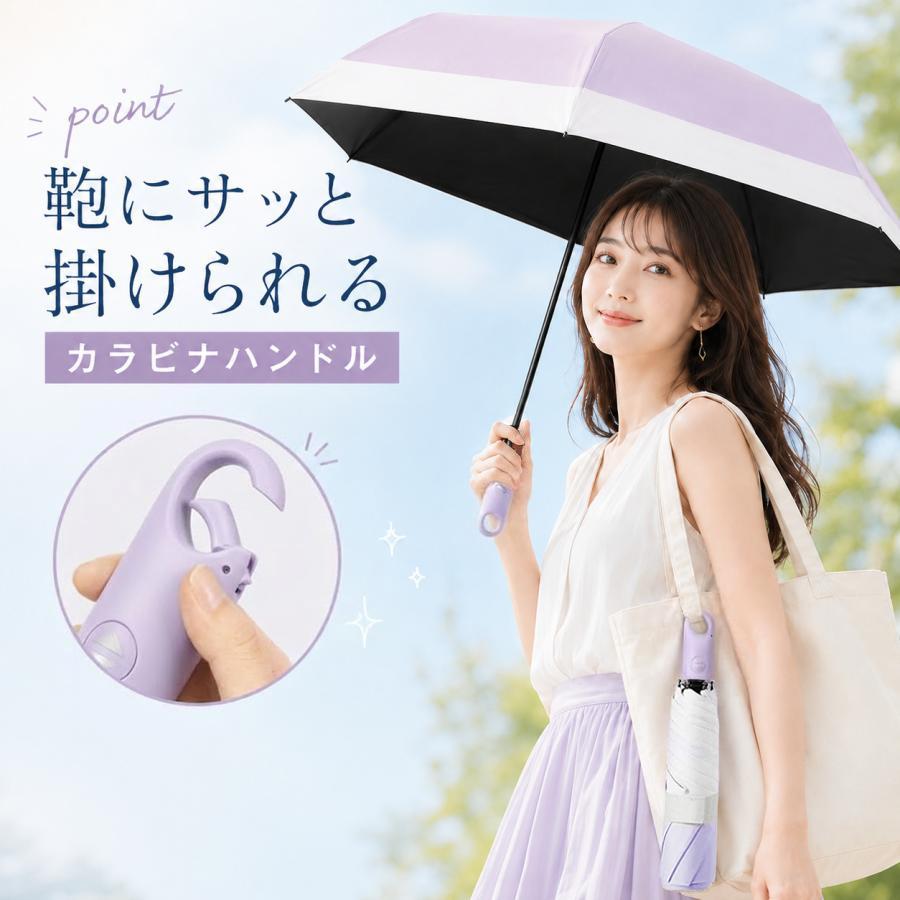 日傘 折りたたみ傘 晴雨兼用 3秒折りたたみ傘 形状記憶 完全遮光 軽量