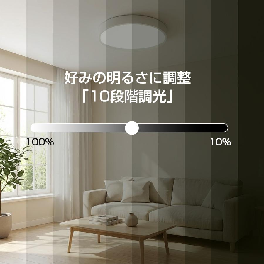 シーリングライト led 照明器具 6畳 8畳 4.5畳 調光 明るい 超薄型