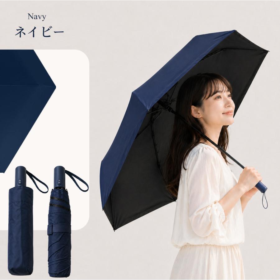 日傘 折りたたみ傘 3秒でたためる 形状記憶 自動開閉 晴雨兼用 完全