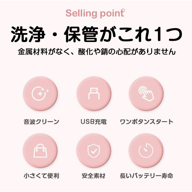 超音波コンタクト洗浄機 電動 回転式洗濯 小型 コンタクトレンズクリーナー 携帯型 振動 黄沙 花粉対策 レンズ 旅行 Usb充電式 汚れ除去 日本語説明書付き デジタル幸便 通販 Paypayモール