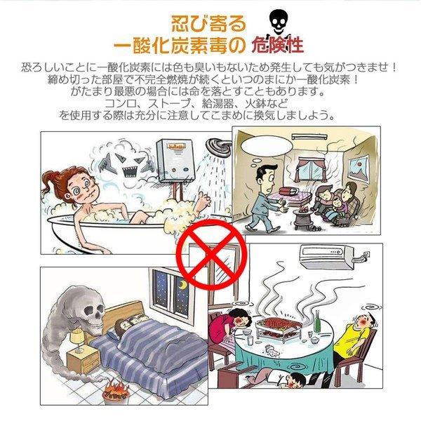 一酸化炭素警報機 壁掛け式 電池式 火事根源 一酸化炭素 中毒防止 Ledライト Co 濃度 デジタル表示 警報機 警告 安全安心 Grocery 432 Ss いつも幸便 通販 Yahoo ショッピング