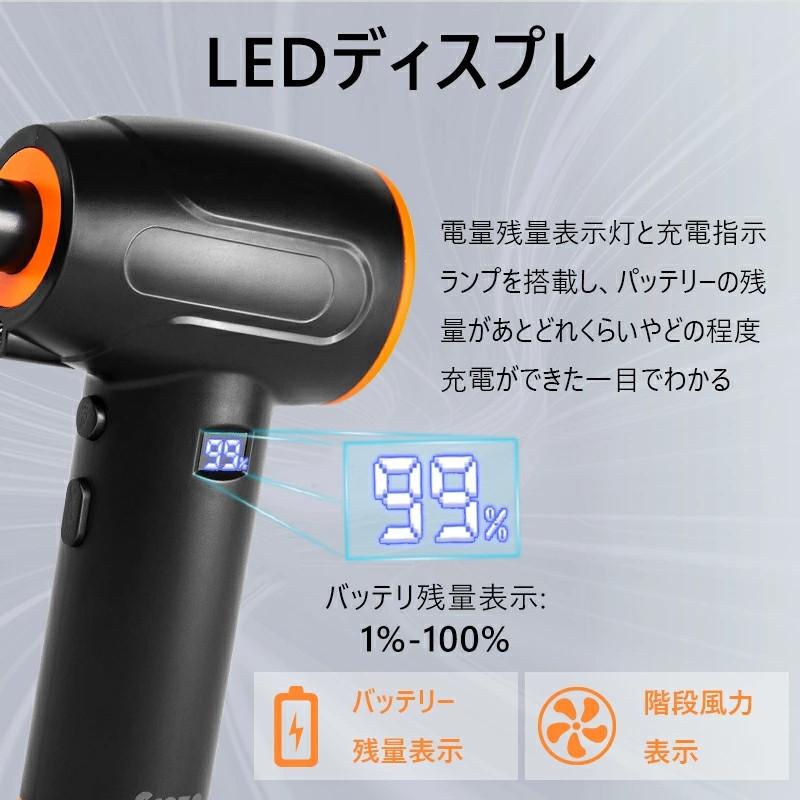 【最強版 超強力 3段階風力調整】　電動エアダスター　収納袋 Amazon | 【2024年最強版 】Reesibi電動エアダスター 超強力エア