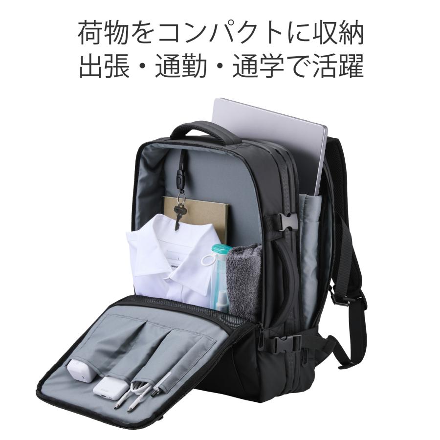 ELECOM（エレコム） リュックサック バックパック 旅行 海外旅行 出張