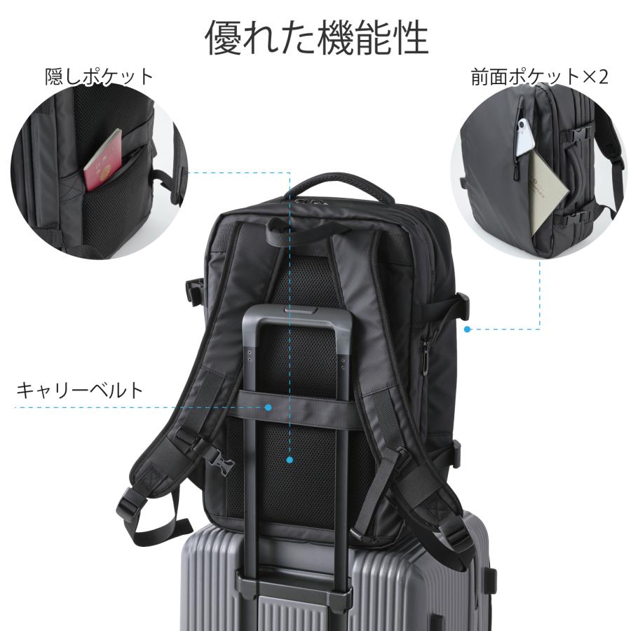 ELECOM（エレコム） リュックサック バックパック 旅行 海外旅行 出張
