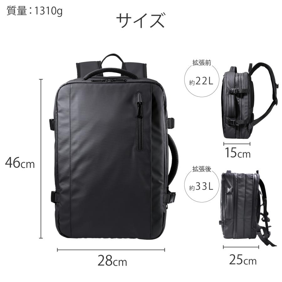 ELECOM（エレコム） リュックサック バックパック 旅行 海外旅行 出張