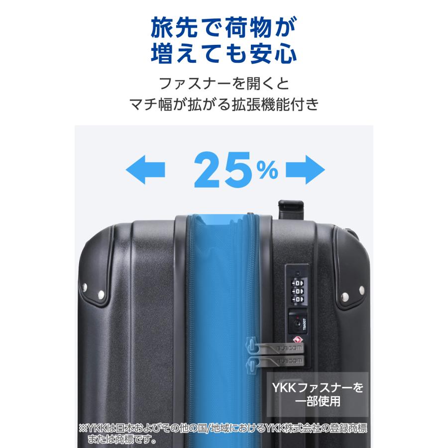 ELECOM（エレコム） キャリーケース 機内持ち込み sサイズ TSAロック