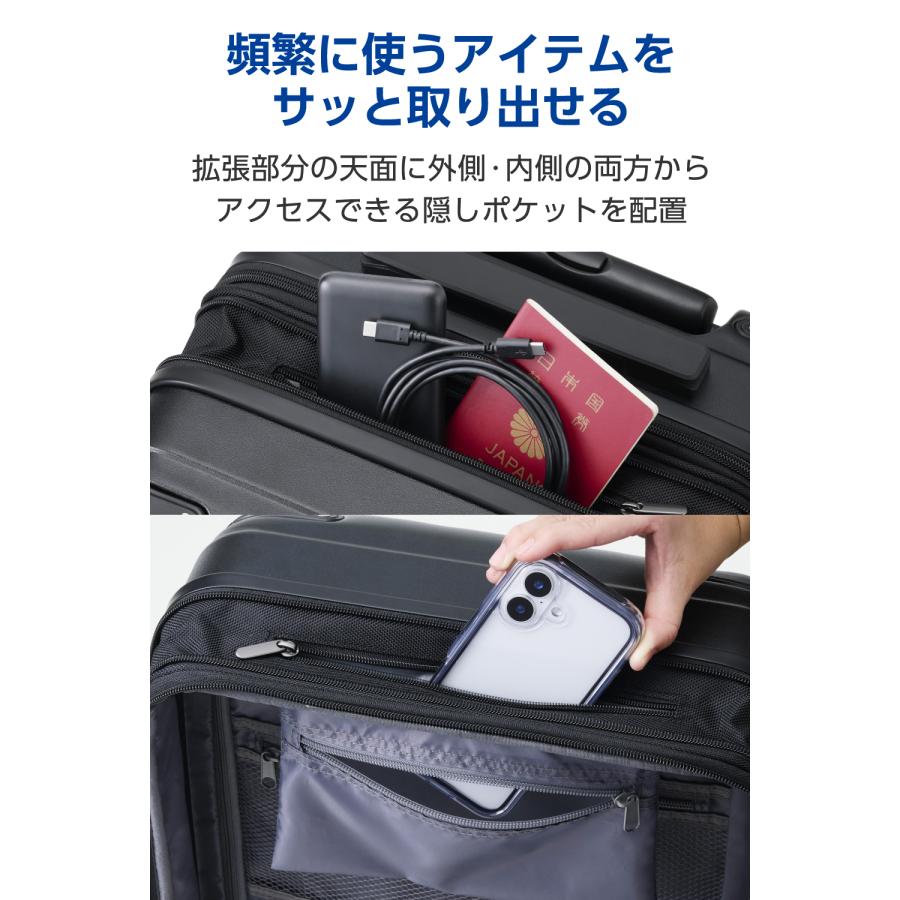 ELECOM（エレコム） キャリーケース 機内持ち込み sサイズ TSAロック