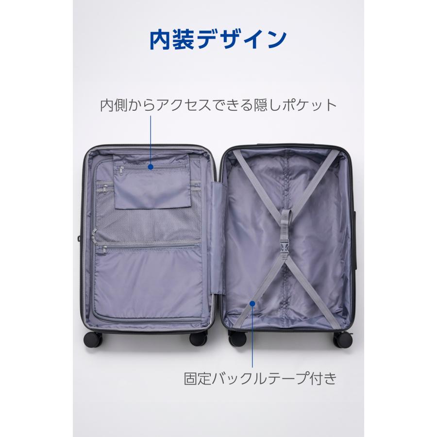 ELECOM（エレコム） キャリーケース 機内持ち込み mサイズ TSAロック