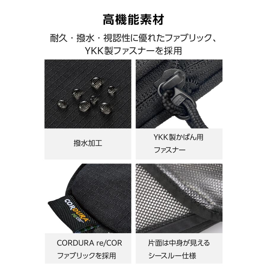ELECOM（エレコム） 圧縮袋 旅行用 収納袋 パッキングキューブ Lサイズ