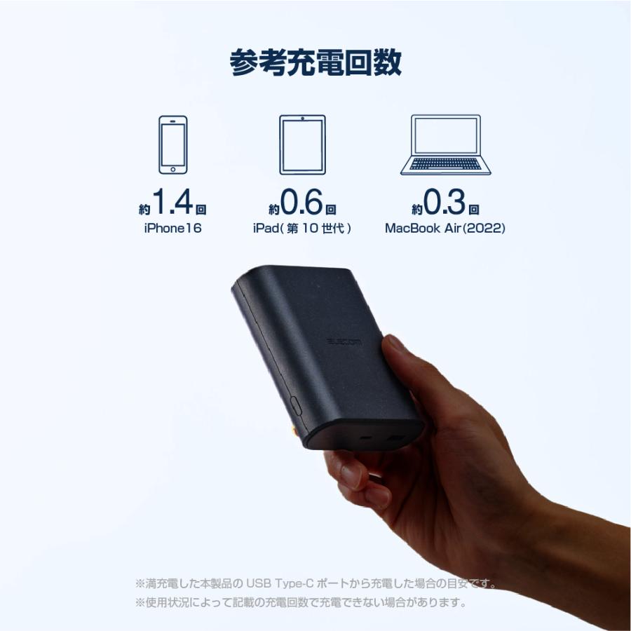 ELECOM（エレコム） モバイルバッテリー ナトリウムイオン iphone 大