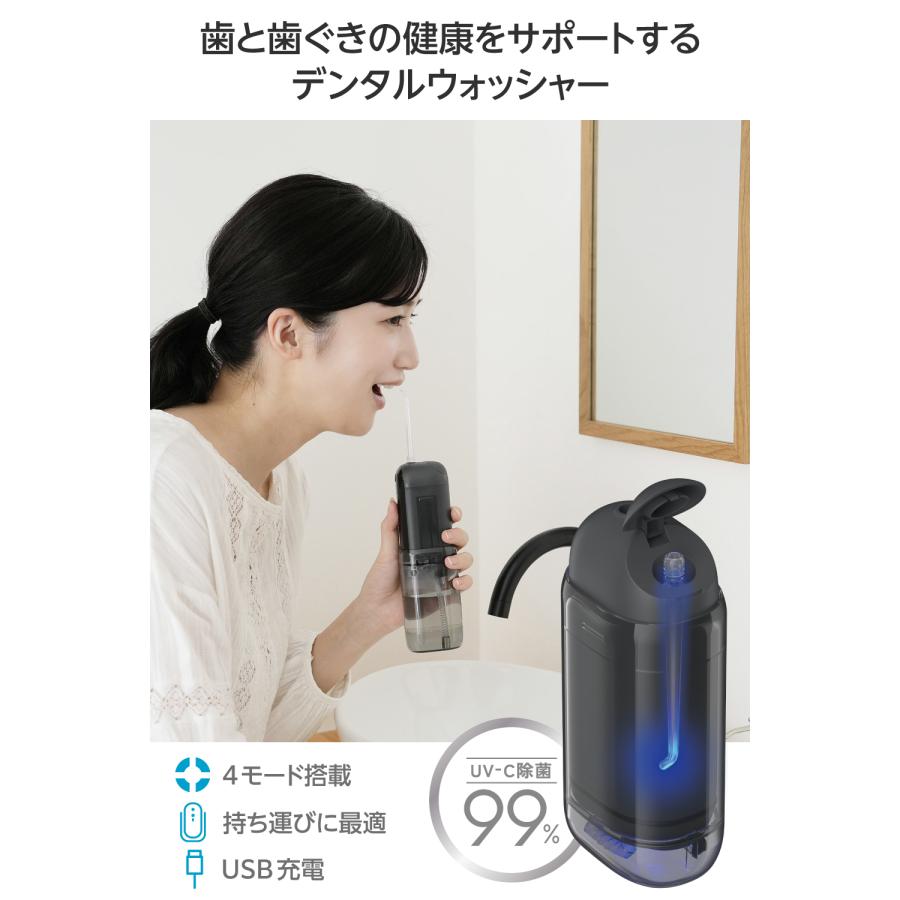エレコム デンタルウォッシャー DENTNICS 収納用キャップ 旅行出張