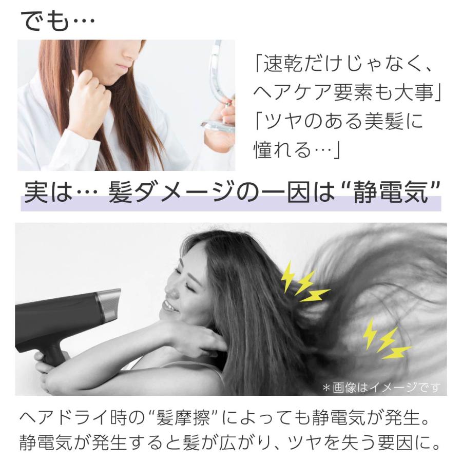 テスコム（TESCOM） ドライヤー 速乾 大風量 大風圧 プロテクトイオン