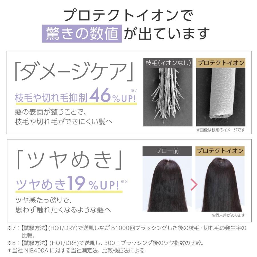 テスコム（TESCOM） ドライヤー 速乾 大風量 大風圧 プロテクトイオン