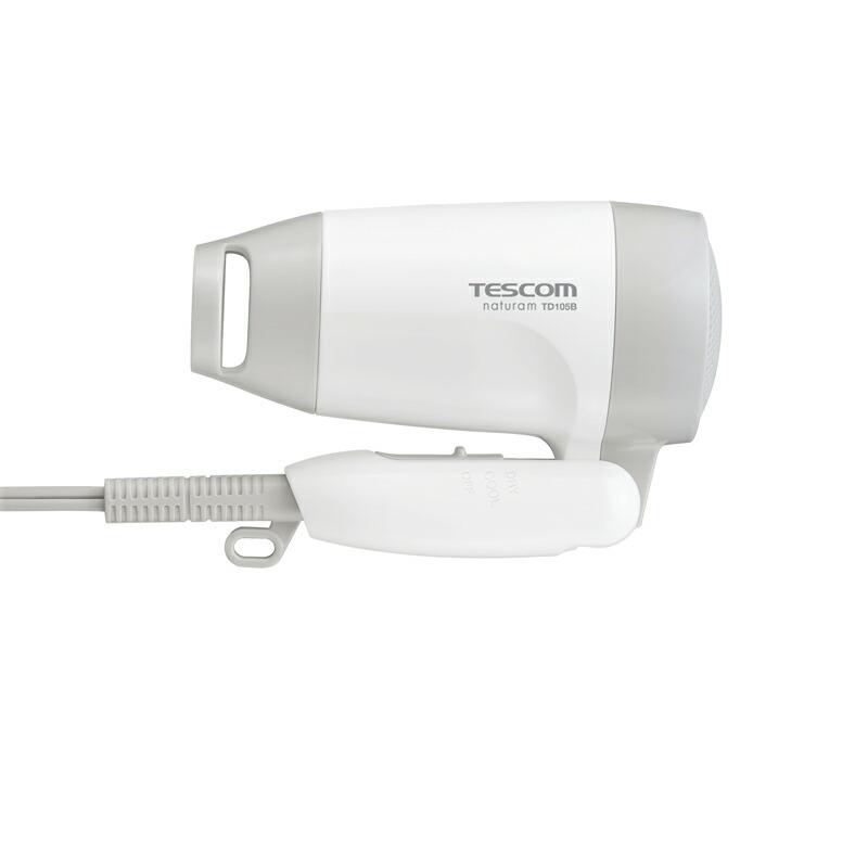 ホワイト ヘアドライヤー コンパクト テスコム（TESCOM） □公式店□ ドライヤー 軽量 コンパクト ヘア