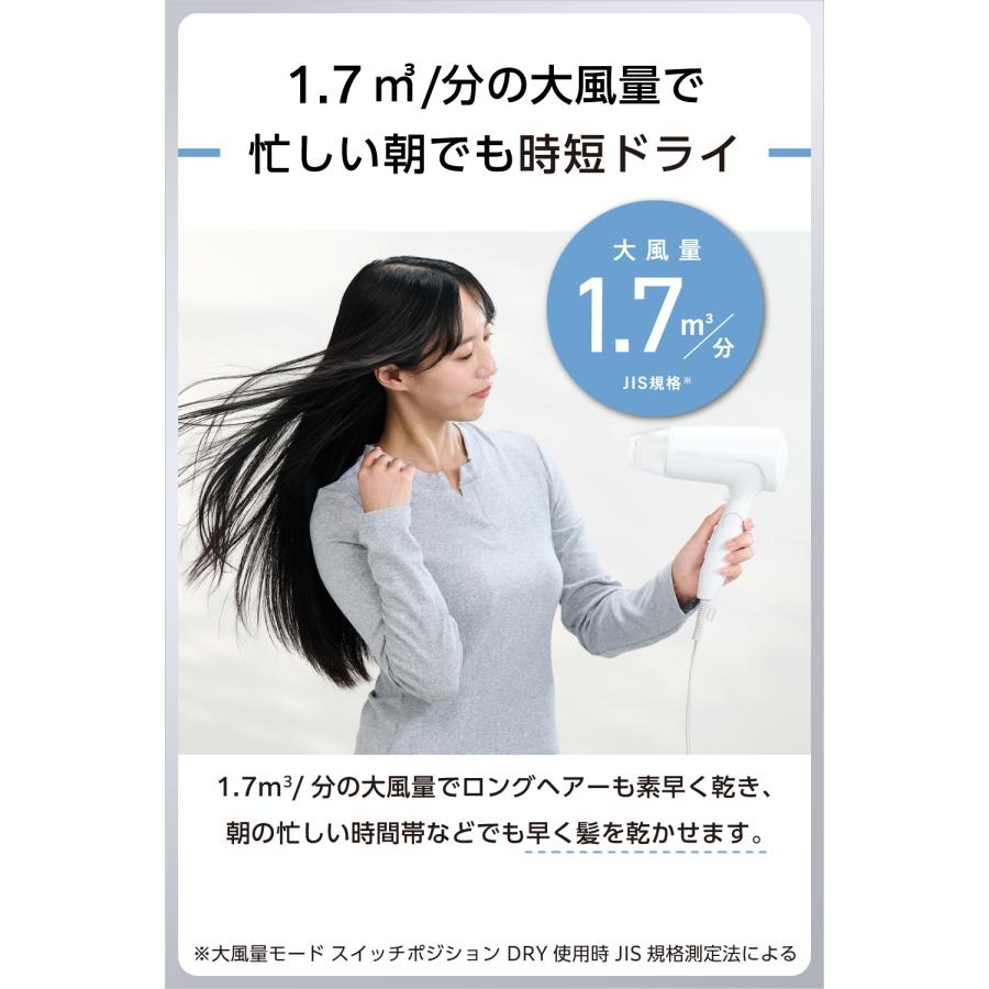 テスコム（TESCOM） 【静かに髪を乾かす】 ドライヤー 速乾 大風量