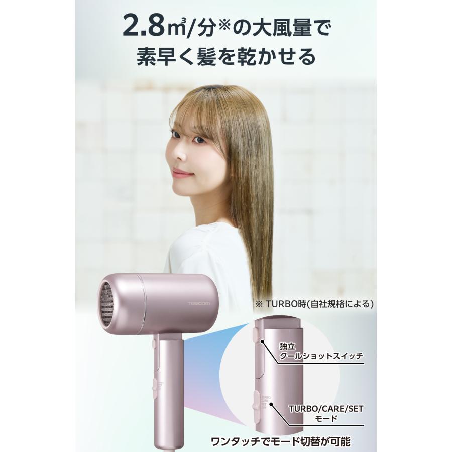 TESCOM 温風乾燥機 OT50-H グレー 清潔な手で、安心食生活 テスコム（TESCOM） 【新商品】 ドライヤー 速乾 大風量 プロテクト