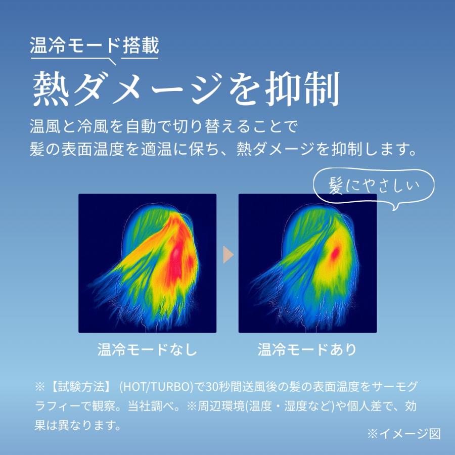 ドライヤー 速乾 大風量 テスコム ヘアドライヤー 1200w 冷熱風 軽量 高速 モイスチャーイオン TDX300A-N/E 公式店 日本メーカーの画像