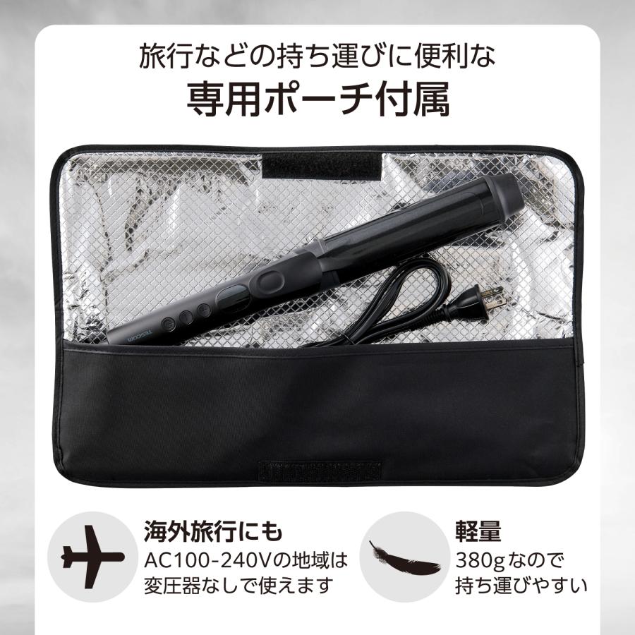 テスコム（TESCOM） カールアイロン 38mm コテ カール ヘアアイロン