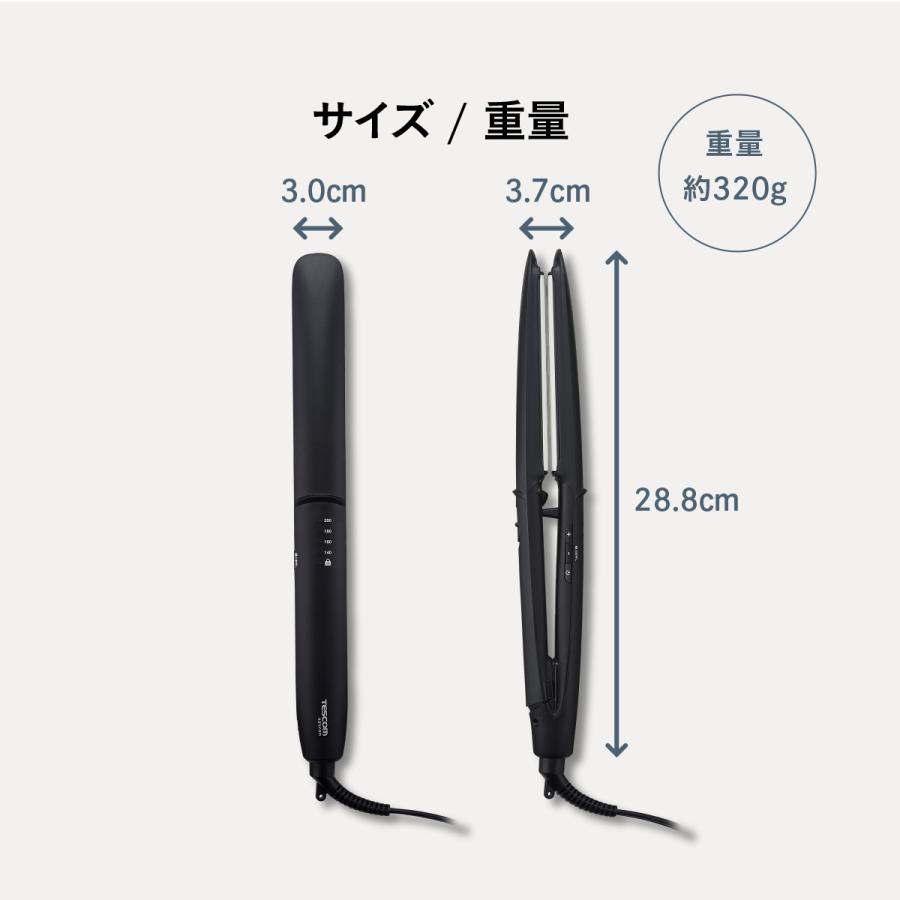 テスコム（TESCOM） □コスパ抜群□ ヘアアイロン ストレート