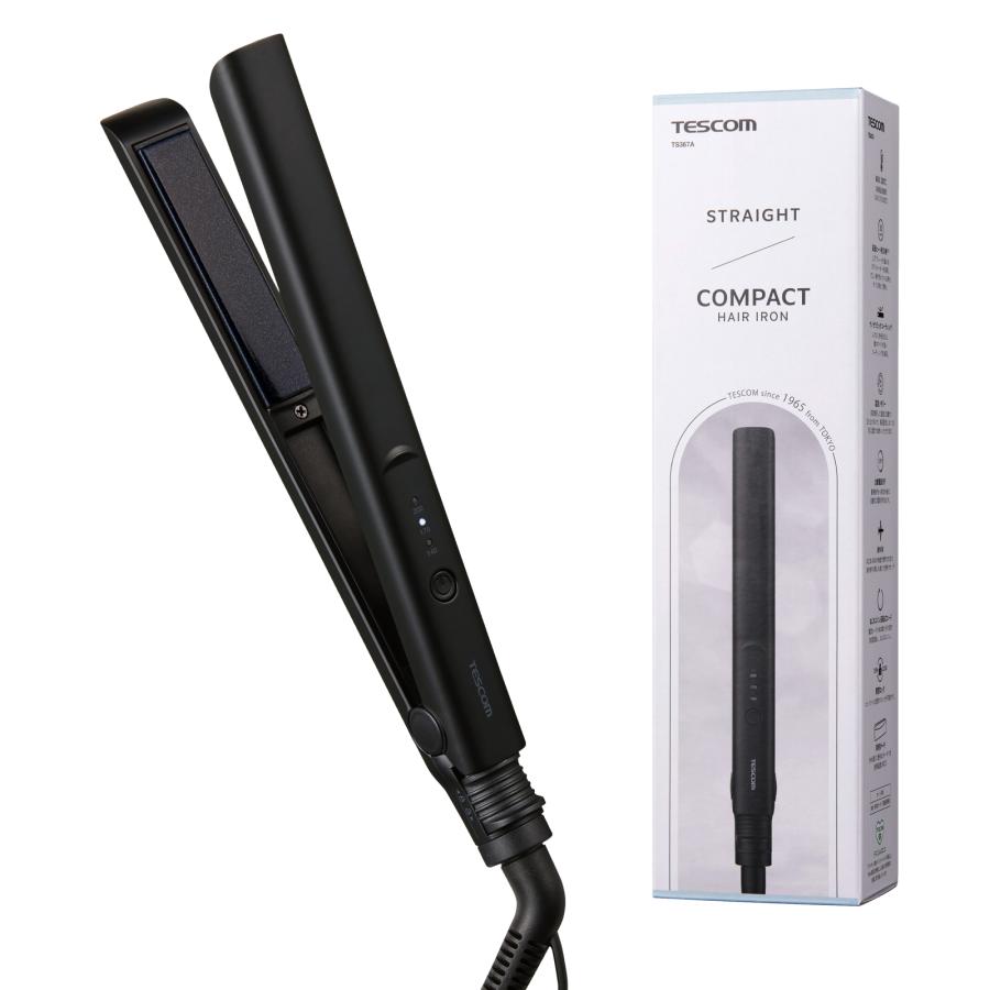 １８ テスコム ヘアアイロン ストレートorカール両用 電通確認 テスコム 【新製品】 ヘアアイロン ミニ コンパクト 18mm 温度