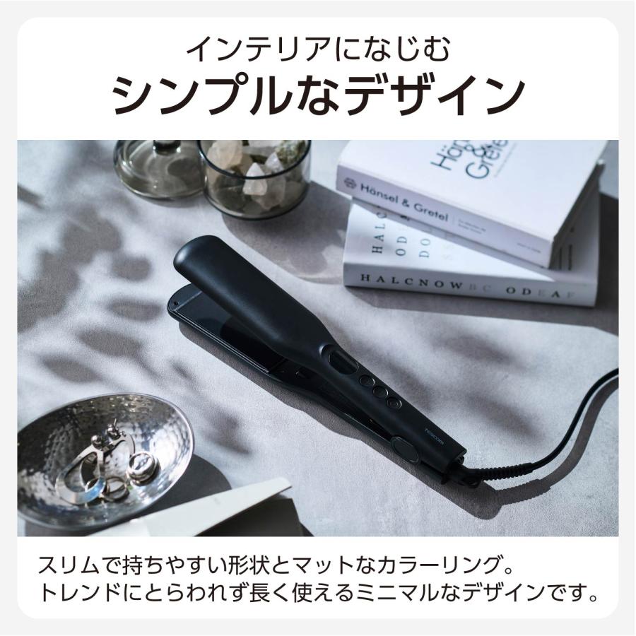 テスコム ヘアアイロン ストレートアイロン 45mm TS369A-K