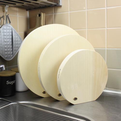 まな板 木 イチョウ 丸型 丸いまな板 中 30cm×厚み3cm 一枚板 日本製