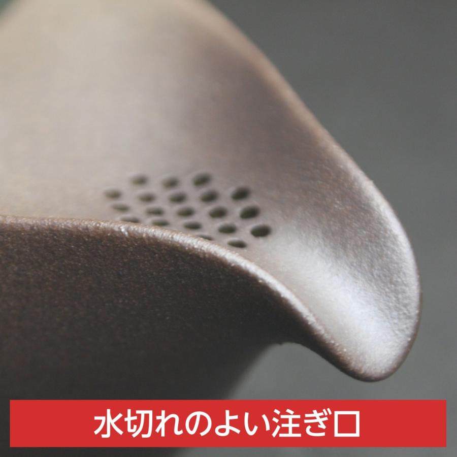 急須&煎茶碗セット 大セット ひとしずく フタなし 取っ手なし 180cc