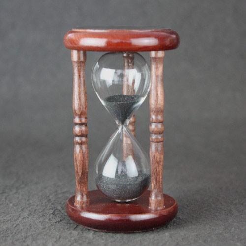 砂時計 5分 木製 砂鉄 金子硝子工芸 日本製 : 手しごと本舗 - 通販