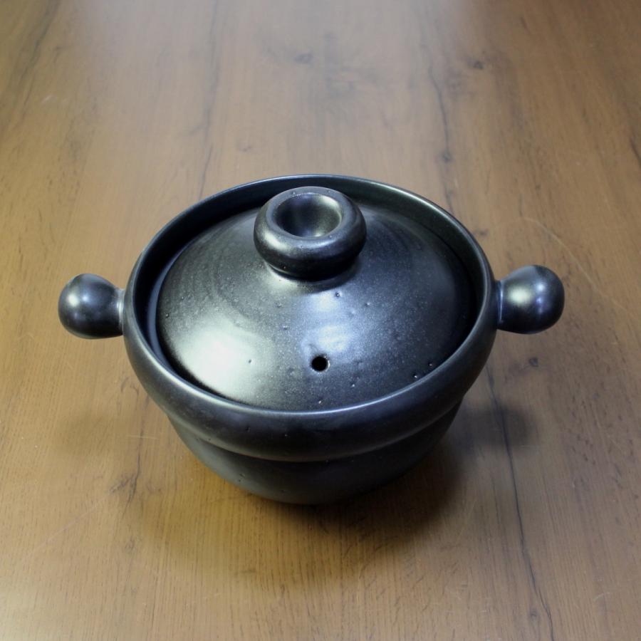 土鍋 炊飯 炊飯土鍋 ご飯 ごはん 2.5合炊き ご飯鍋 萬古焼 弥生陶園