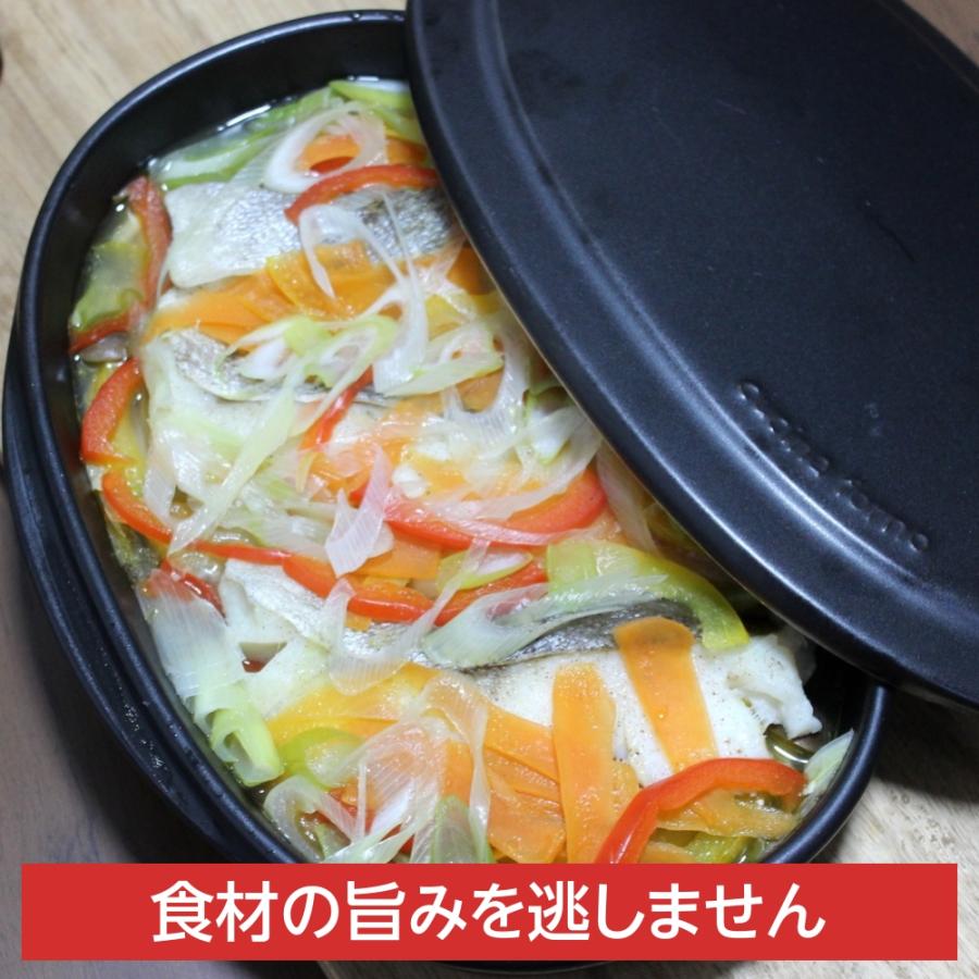 グリルパン 蓋付き 魚焼きグリル グリルプレート 陶器 萬古焼 蓋つきグリラー 電子レンジ オーブン 直火 弥生陶園 四日市 日本製 |  | 03