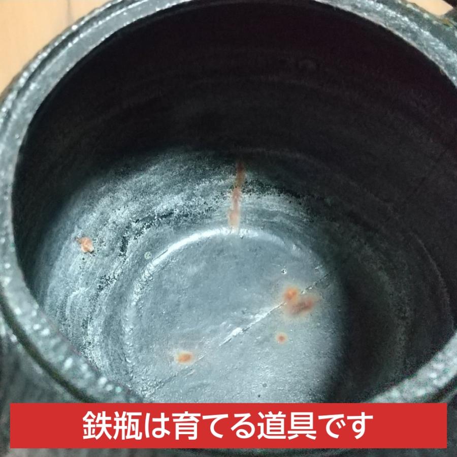 南部鉄器 鉄瓶 1.2L 直火 IH対応 アラレ 南部鉄瓶 やかん 鉄分補給