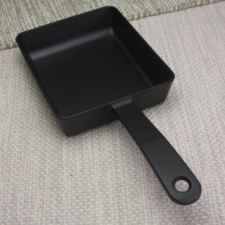 南部鉄器卵焼きフライパン 南部鉄器 フライパン 卵焼き器 鉄 IH対応 玉子焼き スキレット 13cm