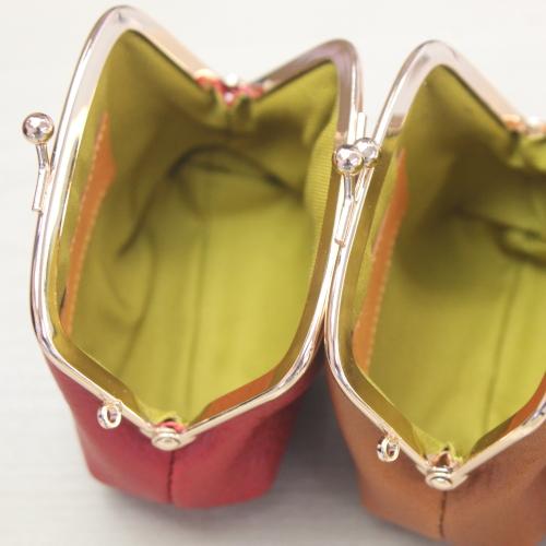 がま口 小銭入れ コインケース 財布 革 本革 イタリアンレザー 全5色