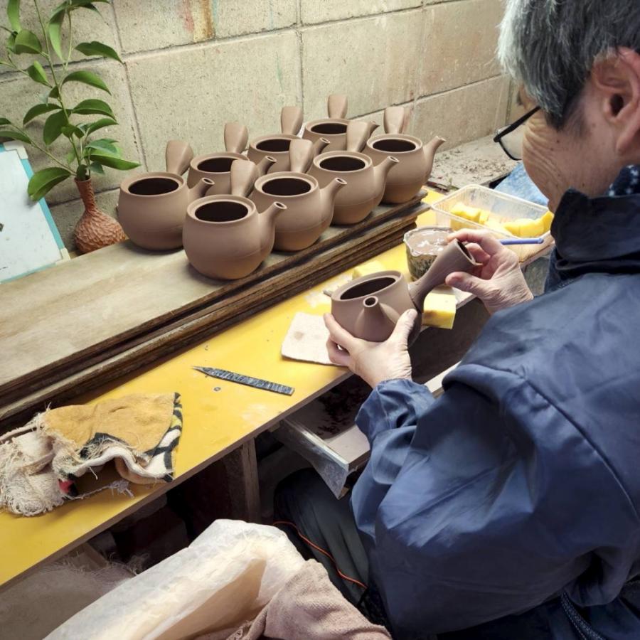 コーヒー急須 珈琲急須 萬古焼 コーヒードリッパー 480ml 洙山陶苑 千