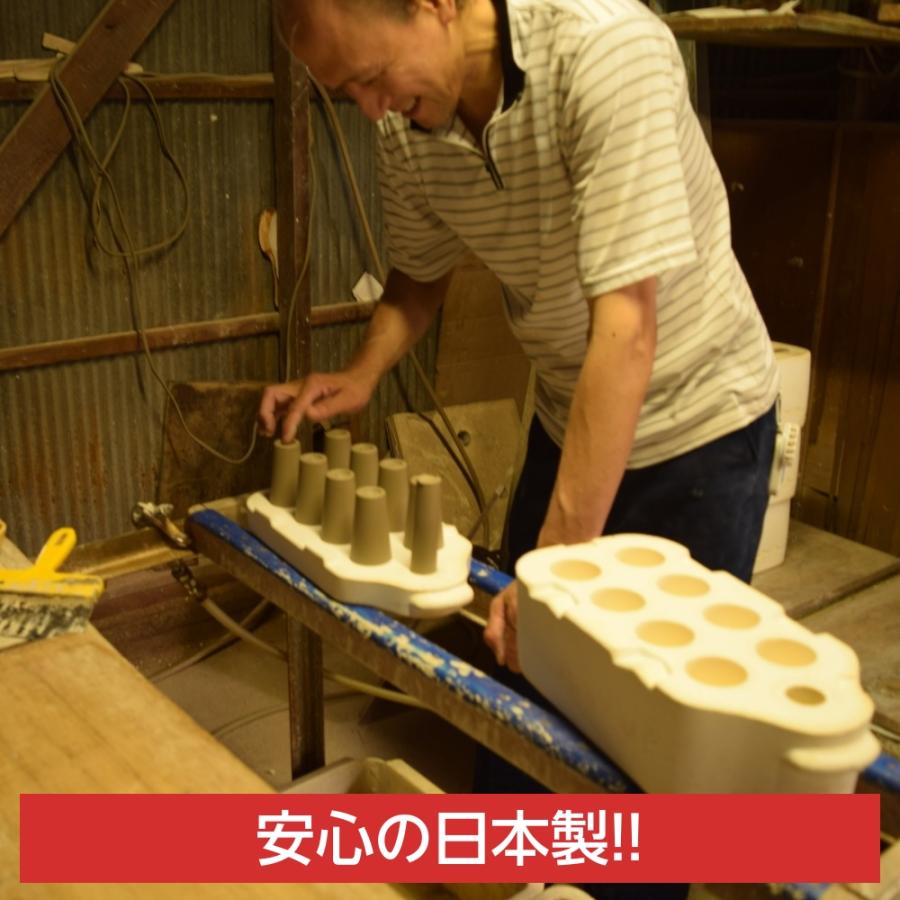ぬか漬け 容器 冷蔵庫 陶器 日本製 2L 水抜き器付き ブルー/ホワイト