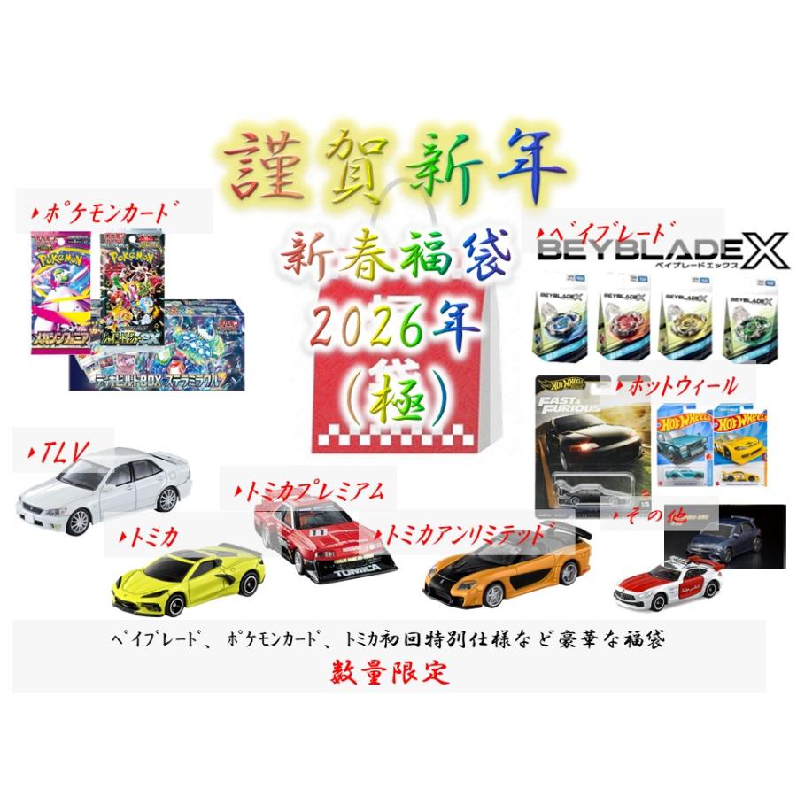 謹賀新年】 2026年 新春 ミニカー 福袋 「極」 : Tesoro.net - 通販