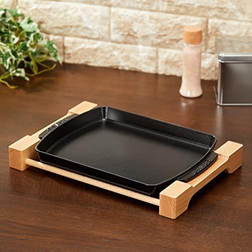 staub ストウブ 「 ステーキ プレート 」 鉄板 ホーロー オーブン対応 【日本正規販売品】 40509-523 ホーロー