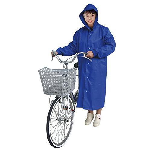 自転車 雨具 こぎやすいレインコートL ブルー 50786 :a-B0040ISYJC 