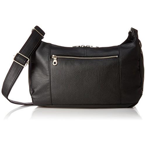 [バレンチノサバティーニ] ショルダーバッグ 豊岡鞄認定品 本革付属 【木和田】 鞄の聖地兵庫県豊岡市製 ブラック 