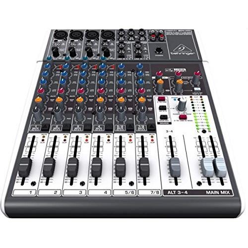 ベリンガー アナログミキサー 12チャンネル 1ノブコンプ/USBオーディオインターフェース搭載 XENYX 1204USB 