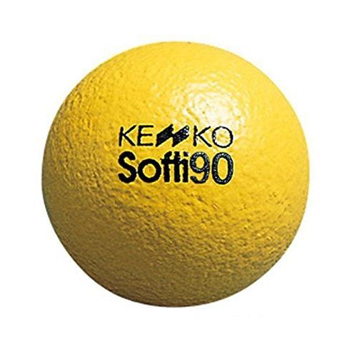 ナガセケンコー ケンコーソフティボール90 黄 1ダース(12個) S90-Y 黄 90mm 黄