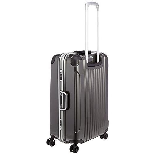 美品 [ビバーシェ] スーツケース UH Mサイズ 57L 5.0kg フレームハードキャリー 70 cm 5kg UH-M ガンメタ 【H2014896408】(12512円)