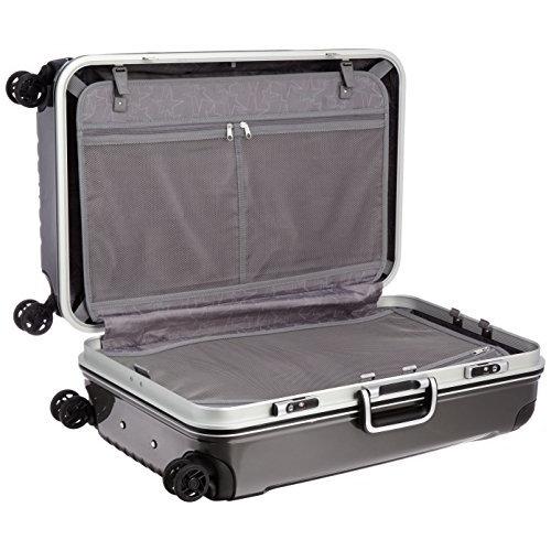 美品 [ビバーシェ] スーツケース UH Mサイズ 57L 5.0kg フレームハードキャリー 70 cm 5kg UH-M ガンメタ 【H2014896408】(12512円)