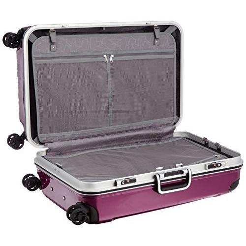 【値下げ⭕️】 [ビバーシェ] スーツケース UH Mサイズ 57L 5.0kg フレームハードキャリー 70 cm 5kg UH-M パープル 【2014895084】(12512円)