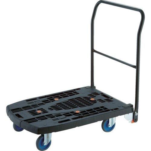 TRUSCO(トラスコ) カルティオビッグフラット 回転 900×600 黒 MPK-906F2-BK 台車 折りたたみ 軽量 静か 静音|tesoro33|02